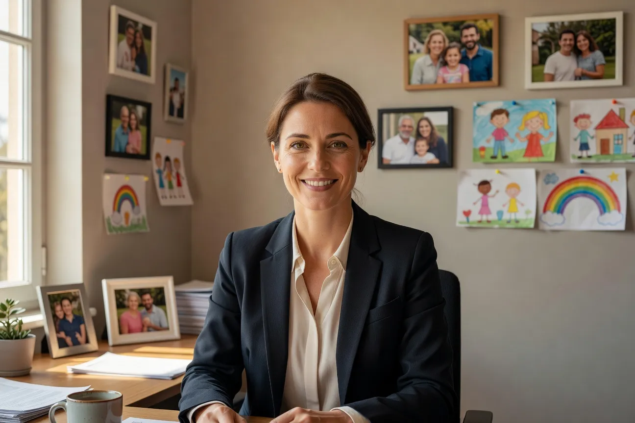 Nathalie Garnier, travailleuse sociale spécialisée dans l'adoption