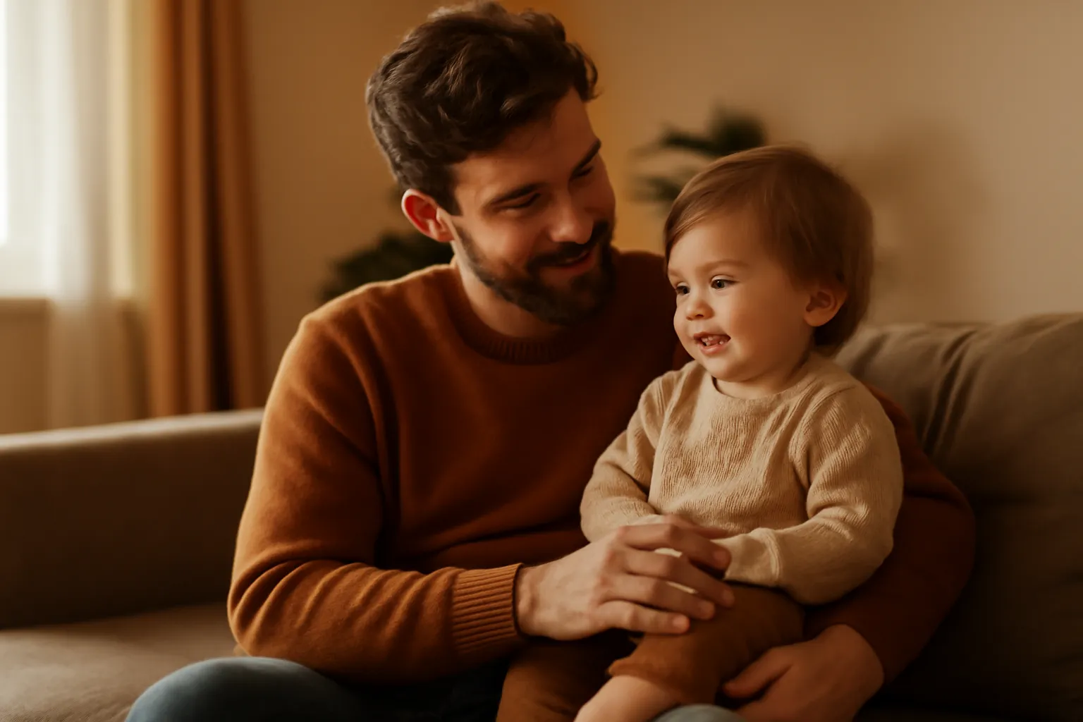 Enfants de pères dépressifs : un risque de dépression 42 % plus élevé